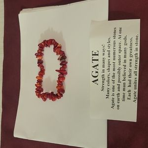 Red Agate Bracelet